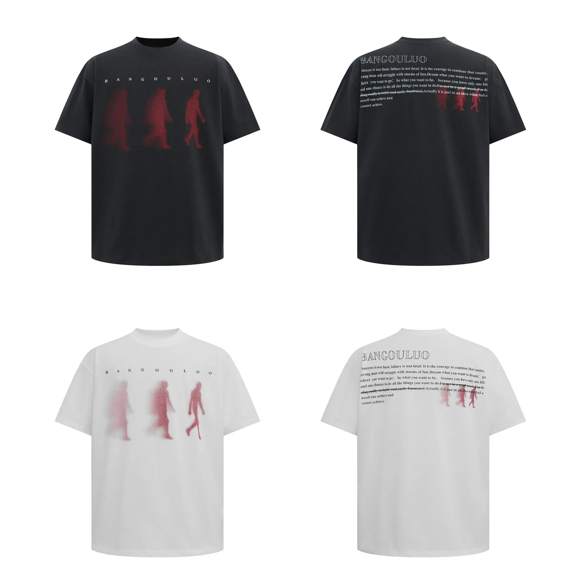 2025 1022 2025n Street 2025 Summer Neutral High Sense Portrait Design Men's Loose Short Sleeve T-Shirt