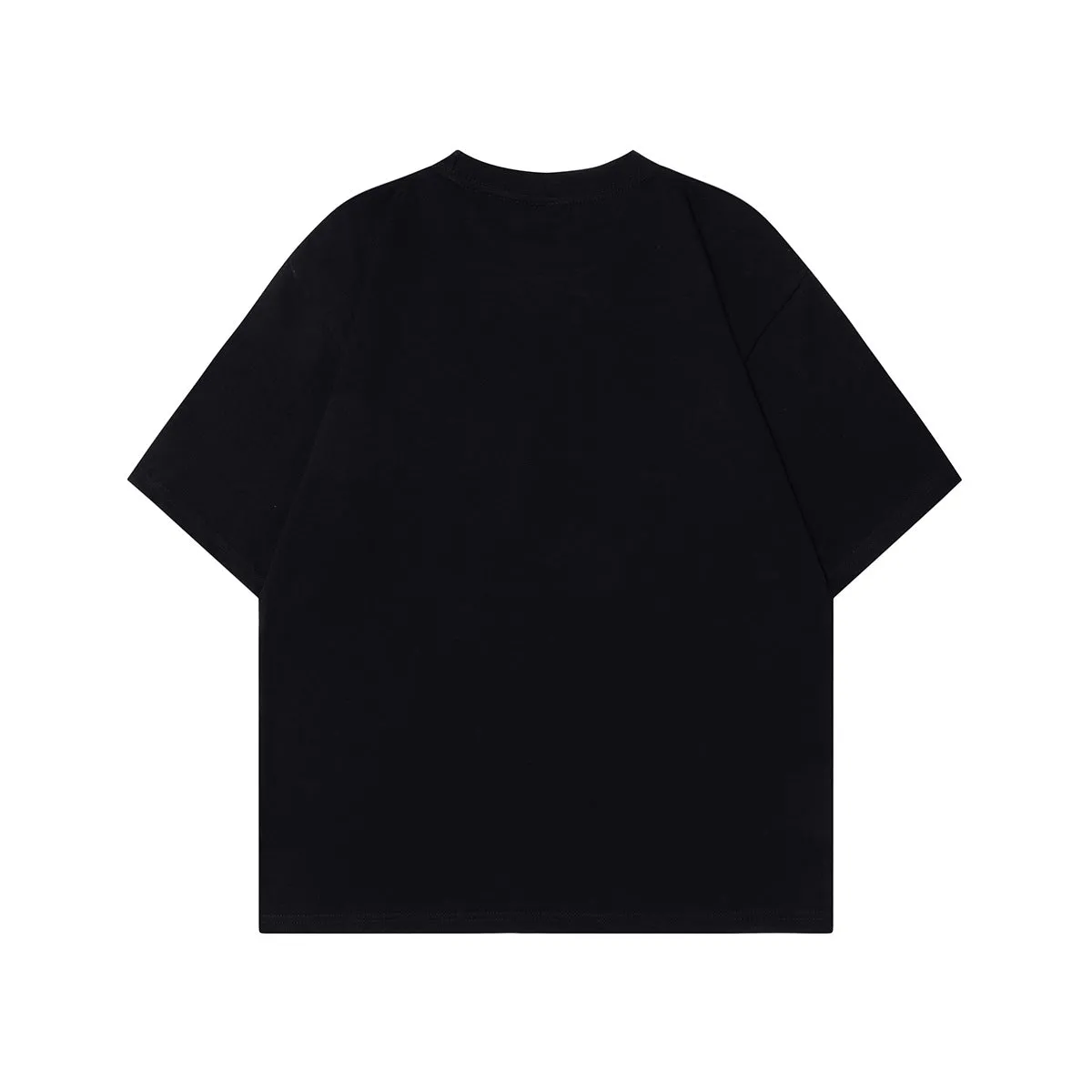 2025 T1096 2025n 2025 Summer Neutral High Sense Character Pattern Design Retro Men's High Sense Short Sleeve T-Shirt