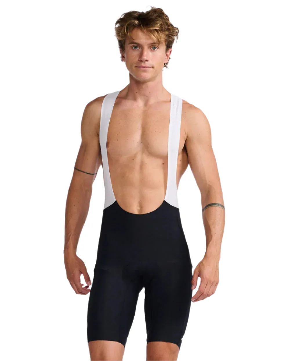2XU Aero Men's Cycling Bib Shorts (Black/White)