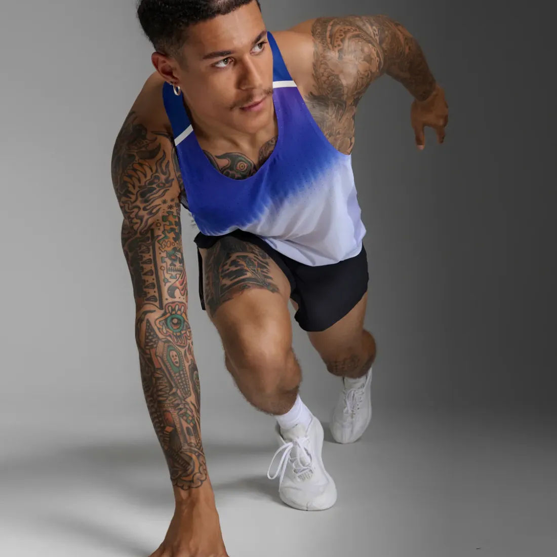 2XU Light Speed React Singlet Mens