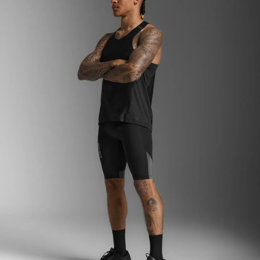 2XU Light Speed React Singlet Mens