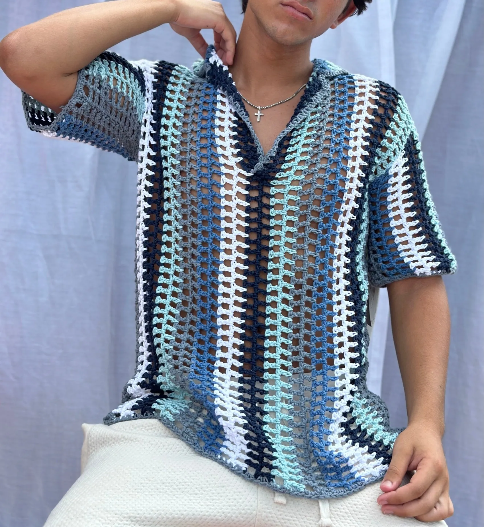 After Surf Crochet Polo