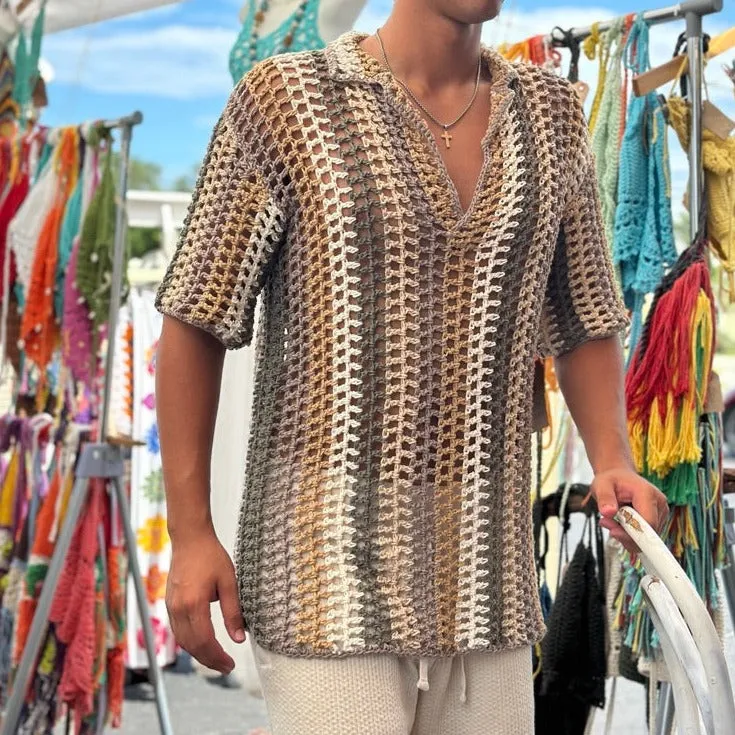 After Surf Crochet Polo