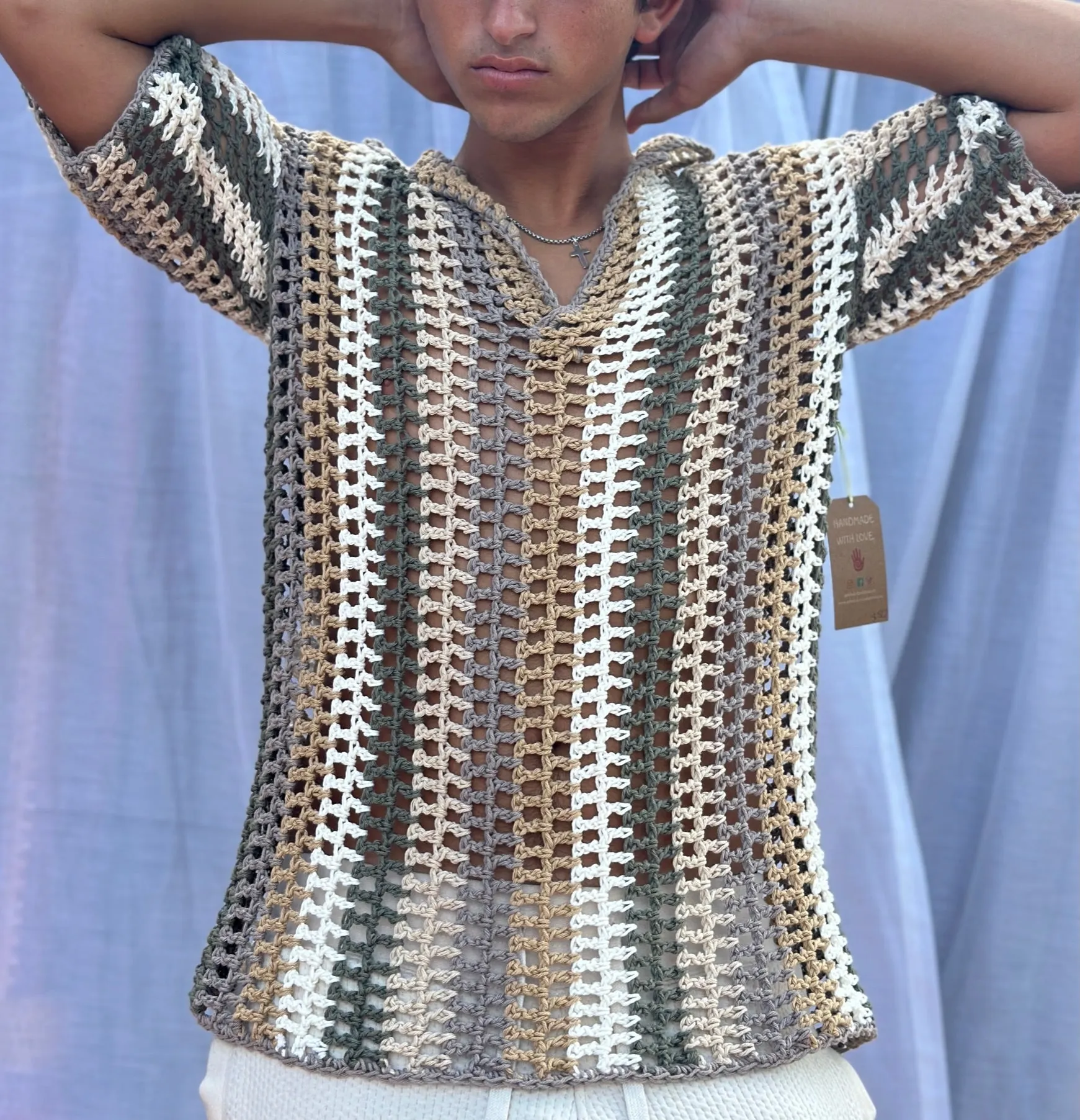 After Surf Crochet Polo