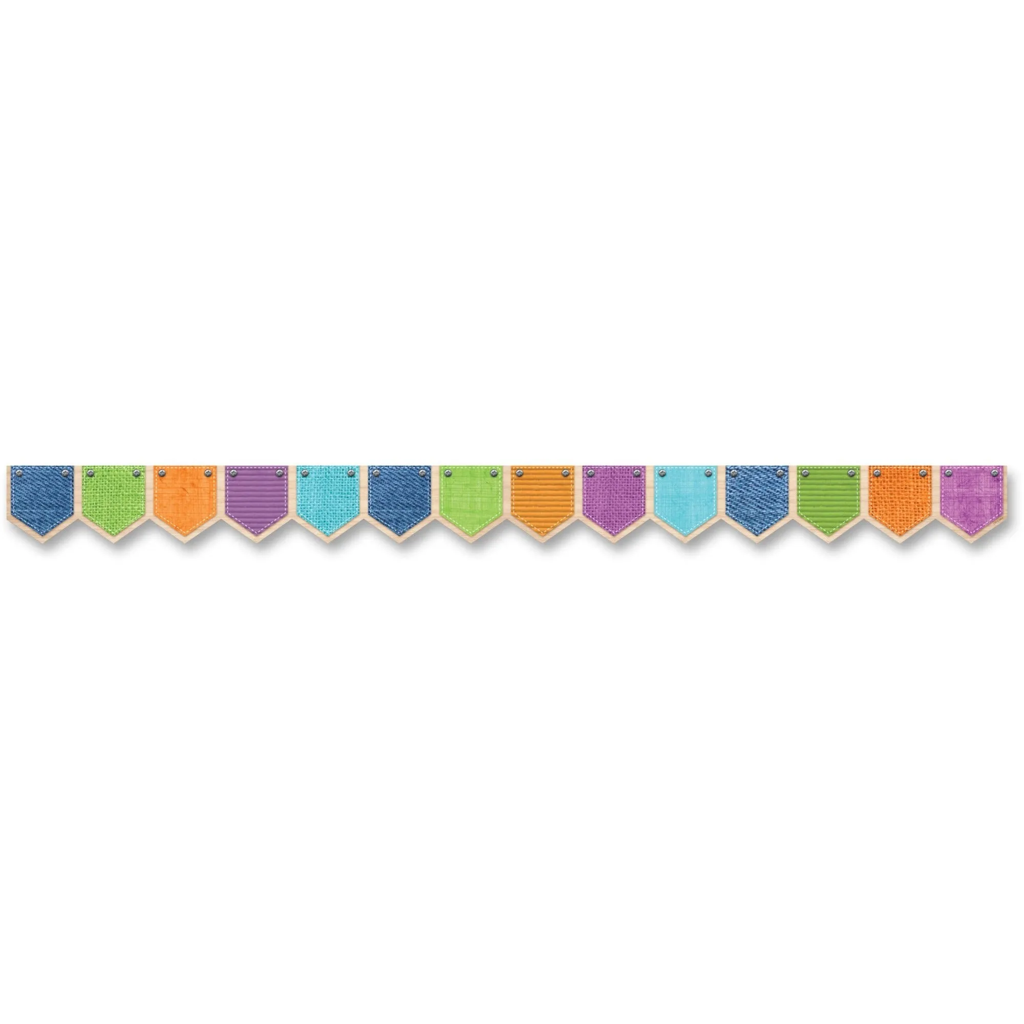 Creative Teaching Press Patterned Pockets Border