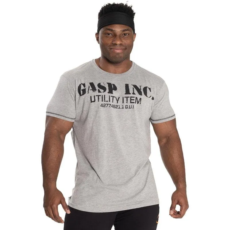 GASP Basic Utility Tee - Grey