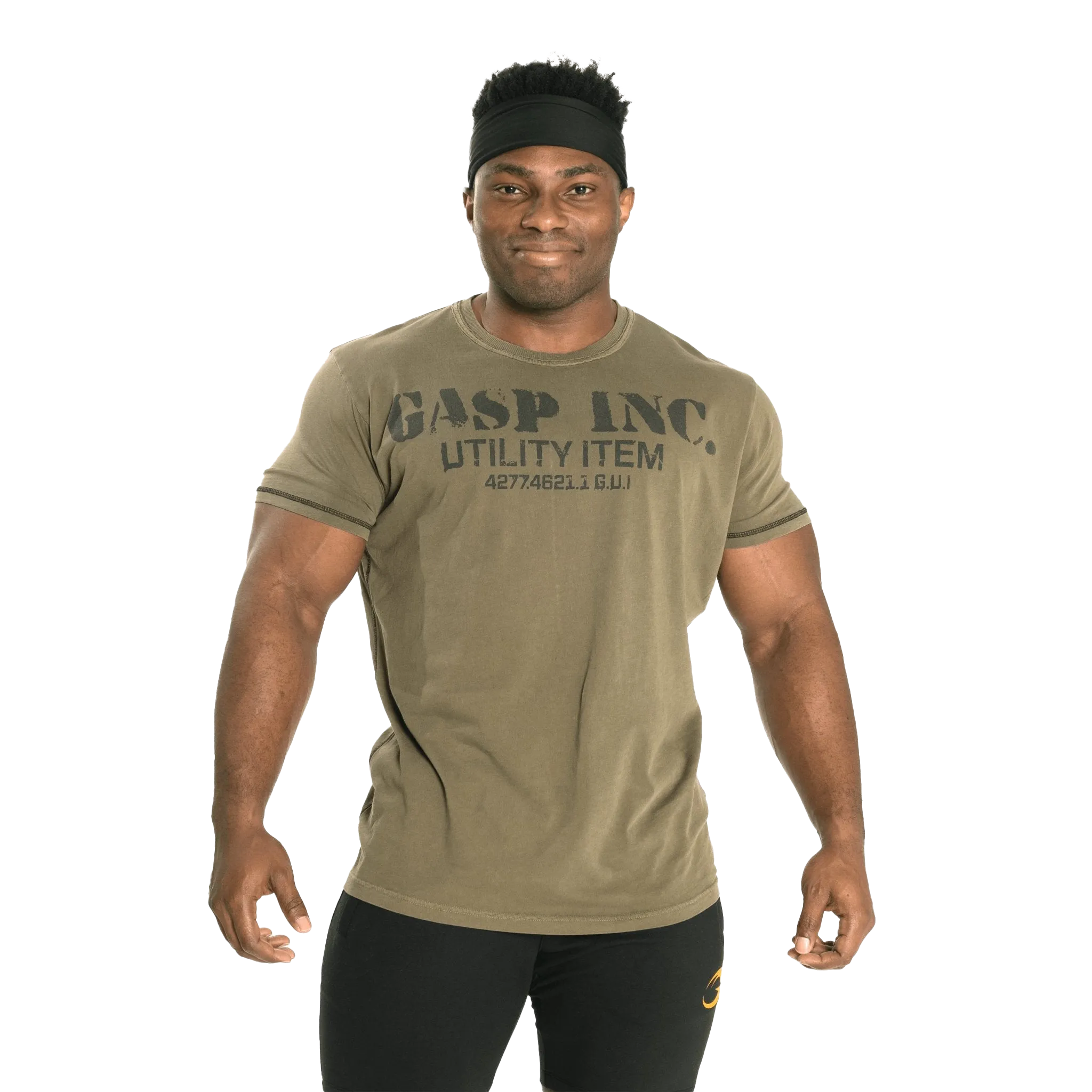 GASP Basic Utility Tee - Wash Green