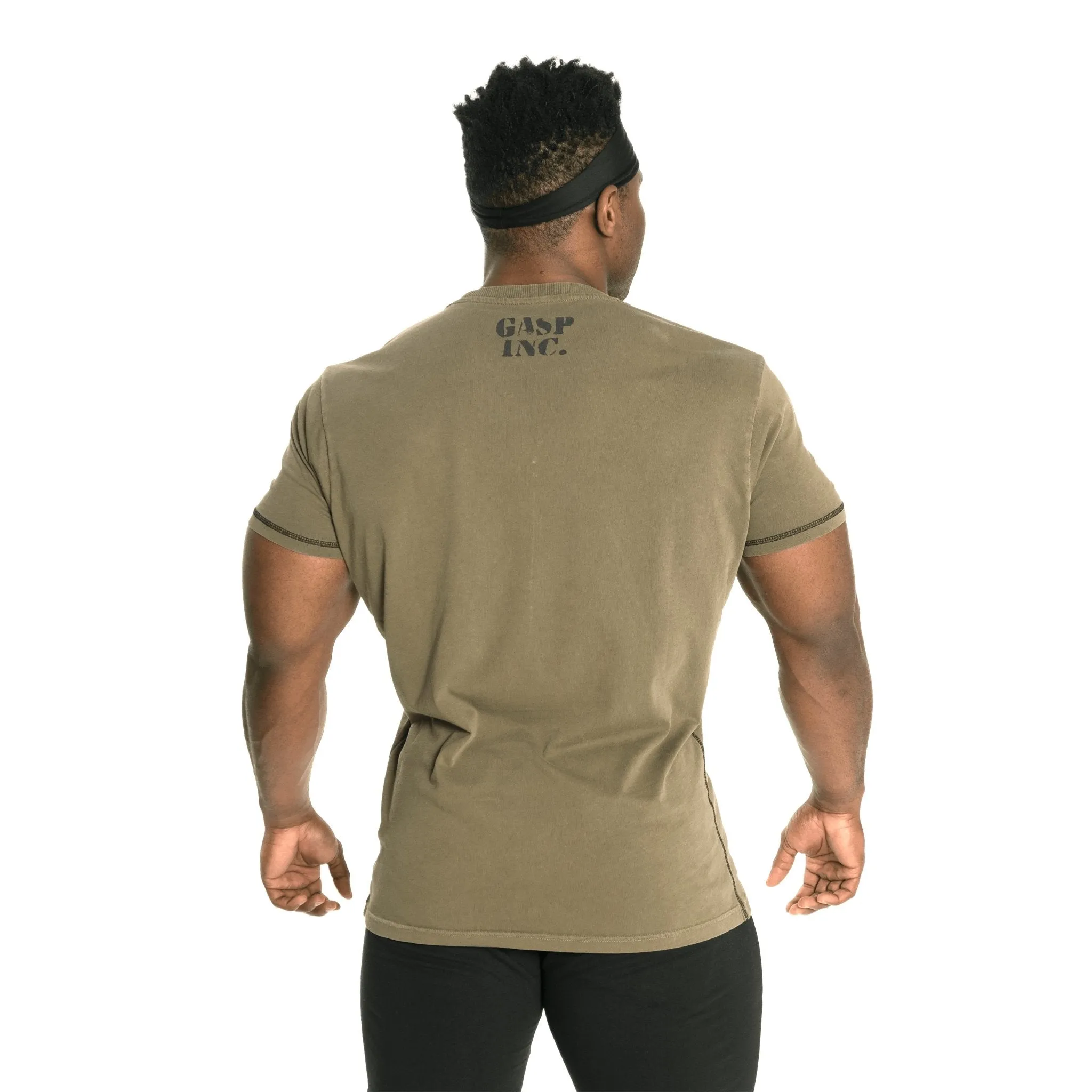 GASP Basic Utility Tee - Wash Green