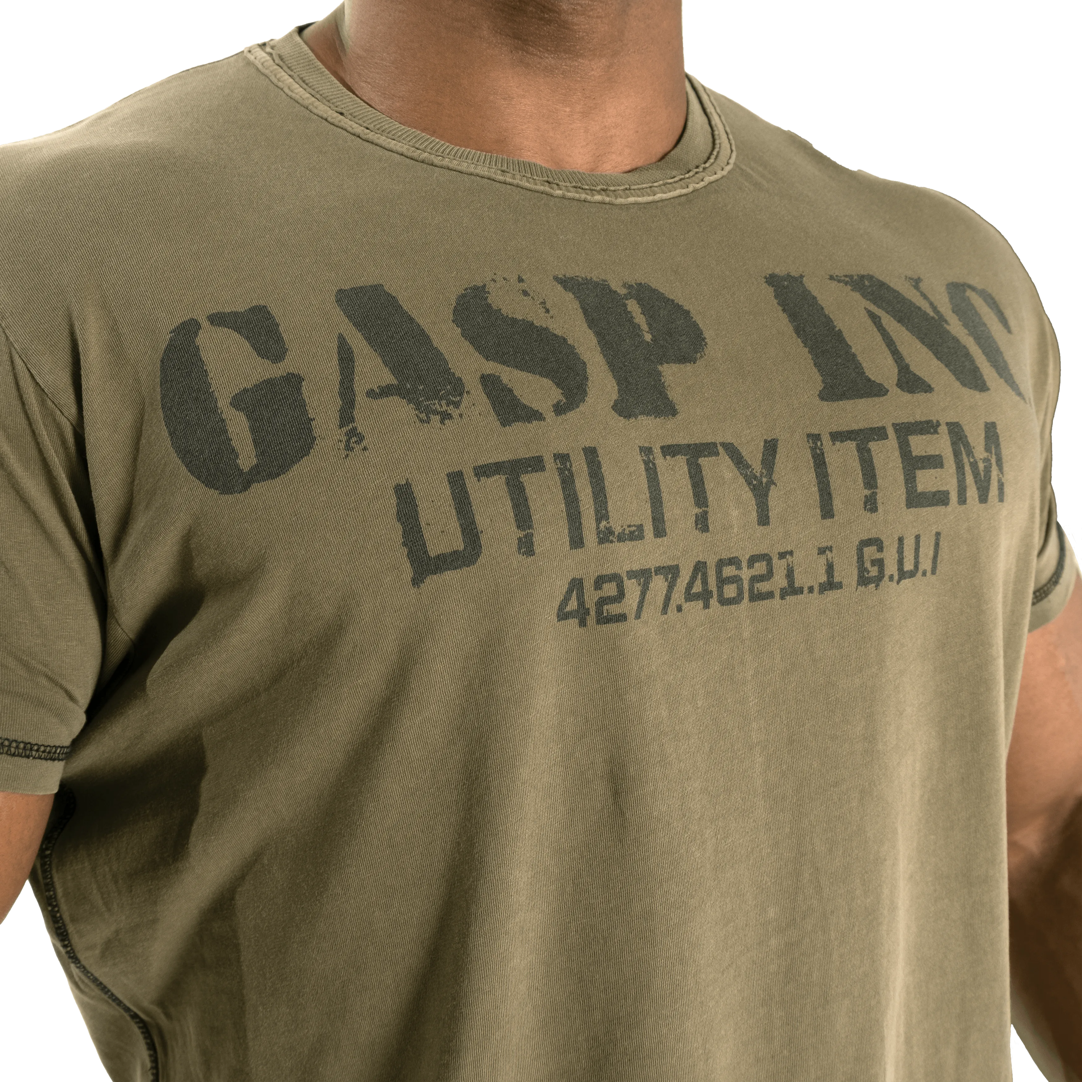 GASP Basic Utility Tee - Wash Green
