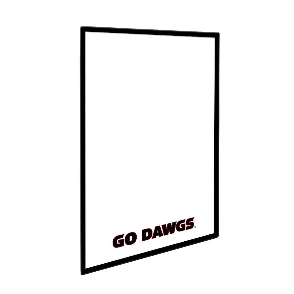 Georgia Bulldogs: Go Dawgs - Framed Dry Erase Board