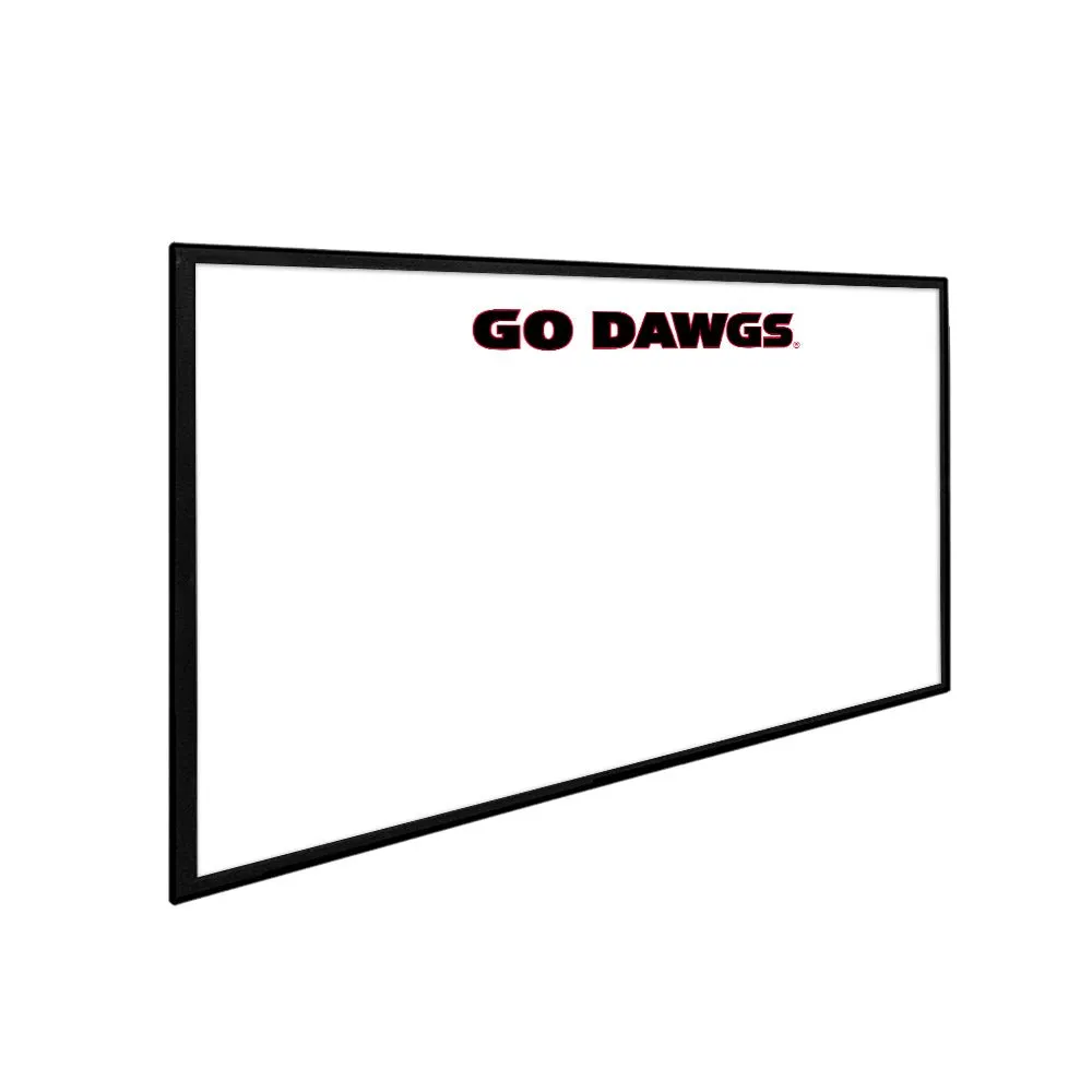 Georgia Bulldogs: Go Dawgs - Framed Dry Erase Board