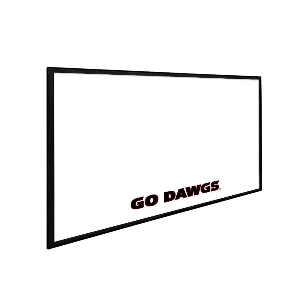 Georgia Bulldogs: Go Dawgs - Framed Dry Erase Board