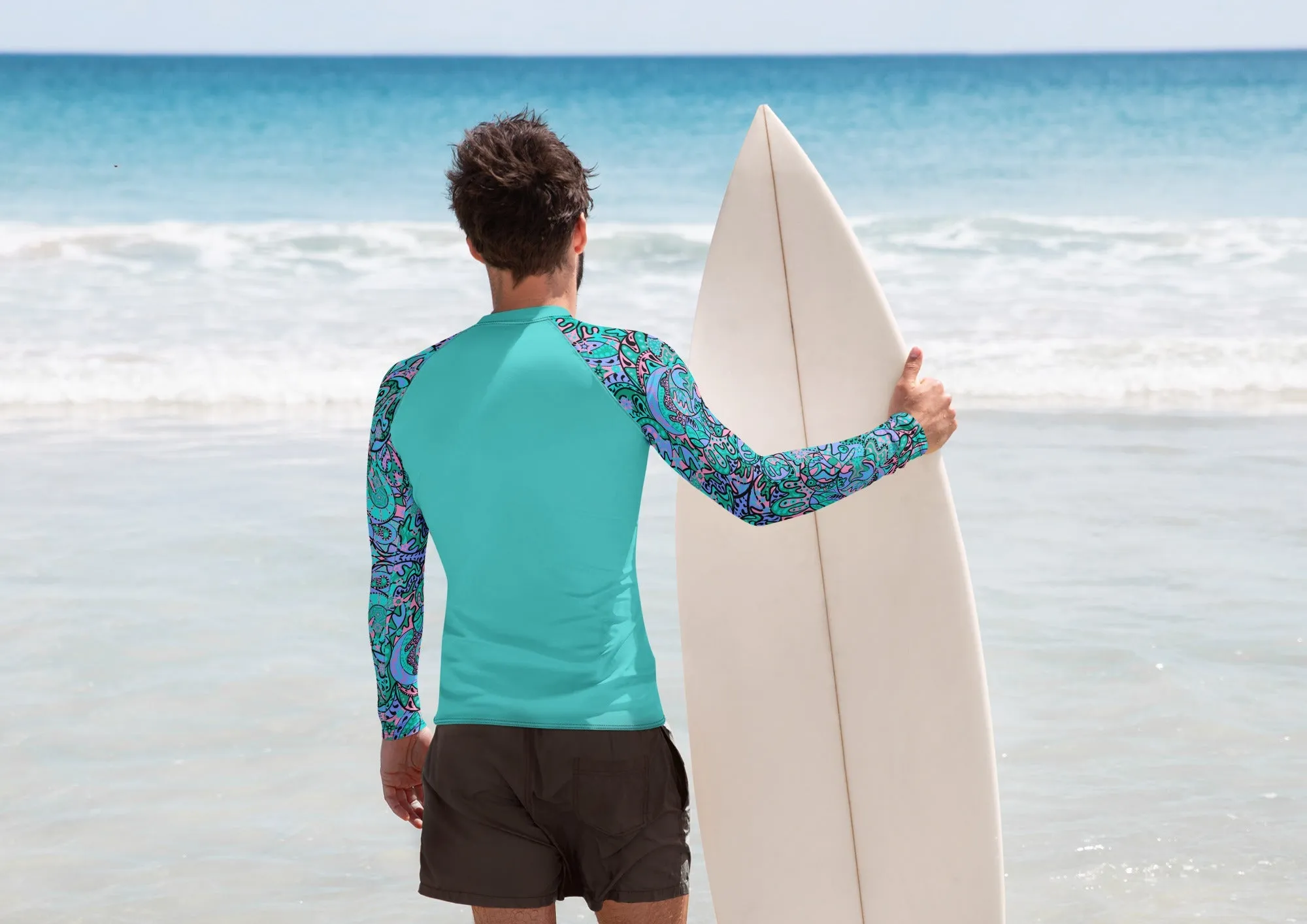 Jungle Fever Party Men's Rash Guard