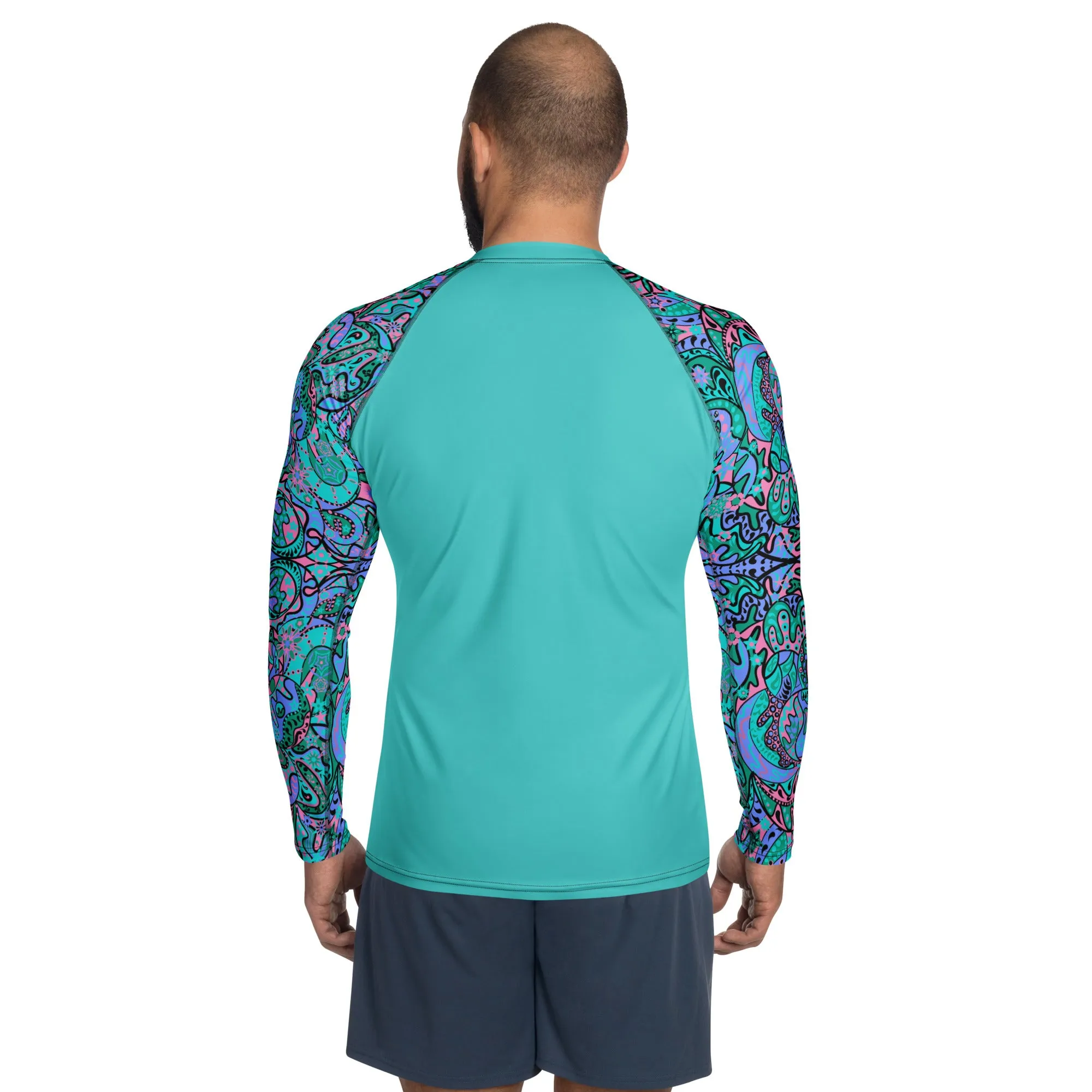 Jungle Fever Party Men's Rash Guard
