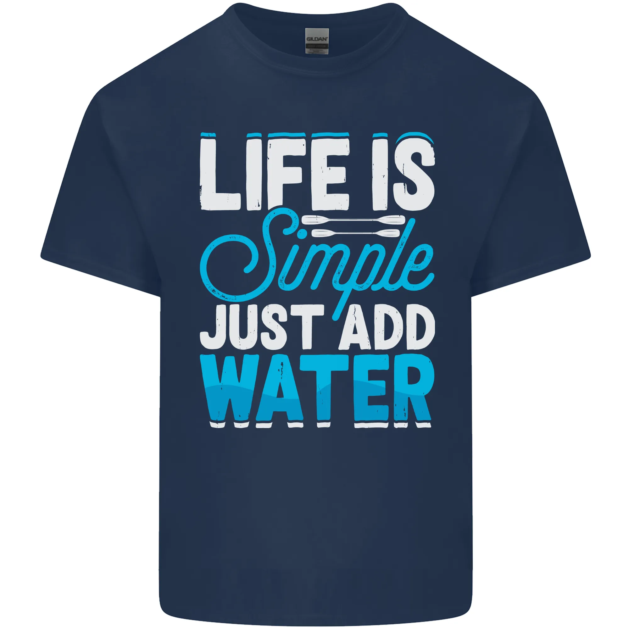 Kayak Sailing Skiing Fishing Surfing Scuba Diving Mens Light Cotton T-Shirt