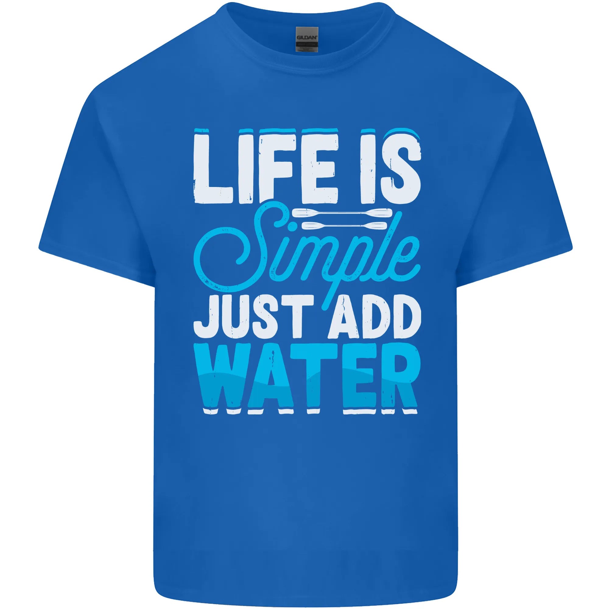 Kayak Sailing Skiing Fishing Surfing Scuba Diving Mens Light Cotton T-Shirt