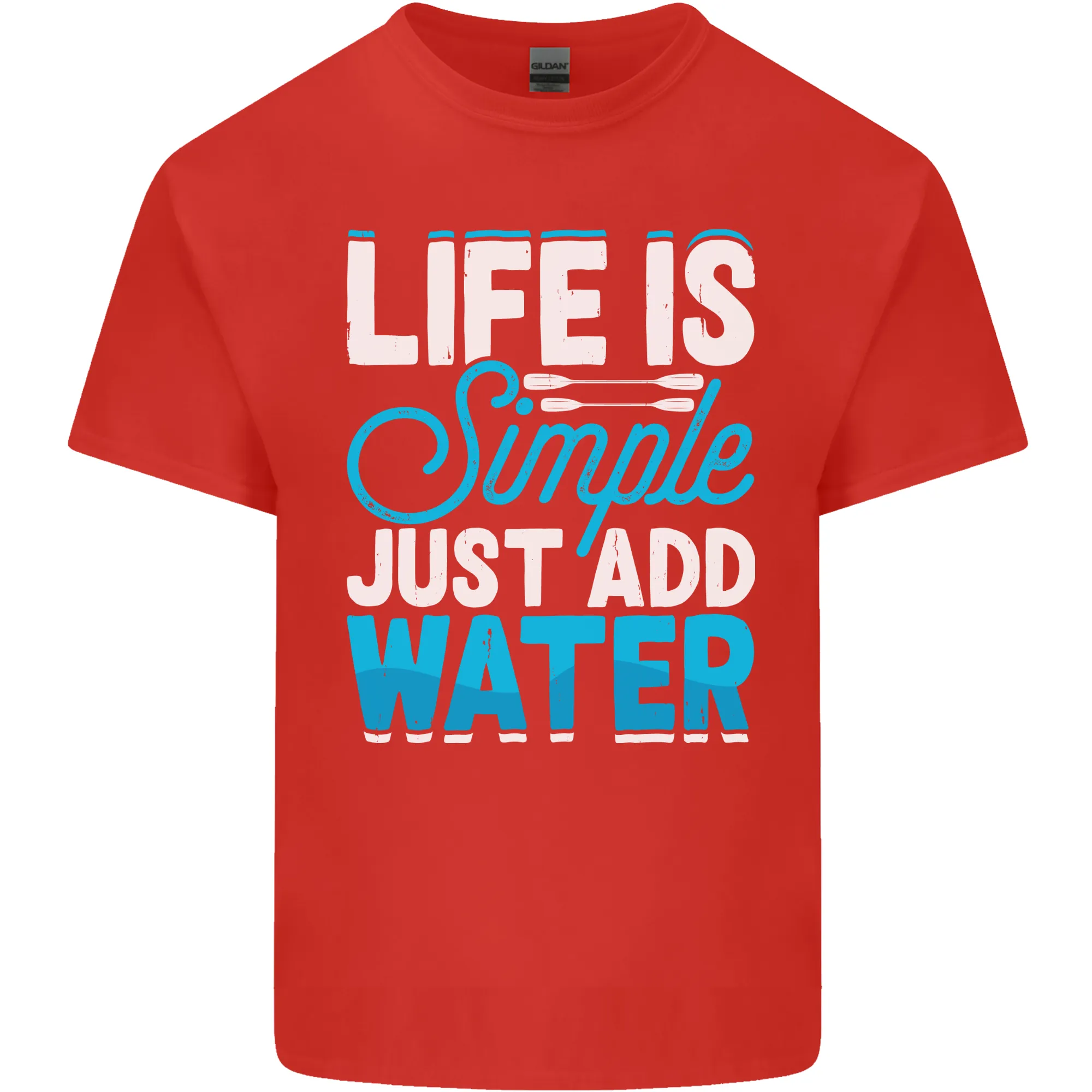 Kayak Sailing Skiing Fishing Surfing Scuba Diving Mens Light Cotton T-Shirt