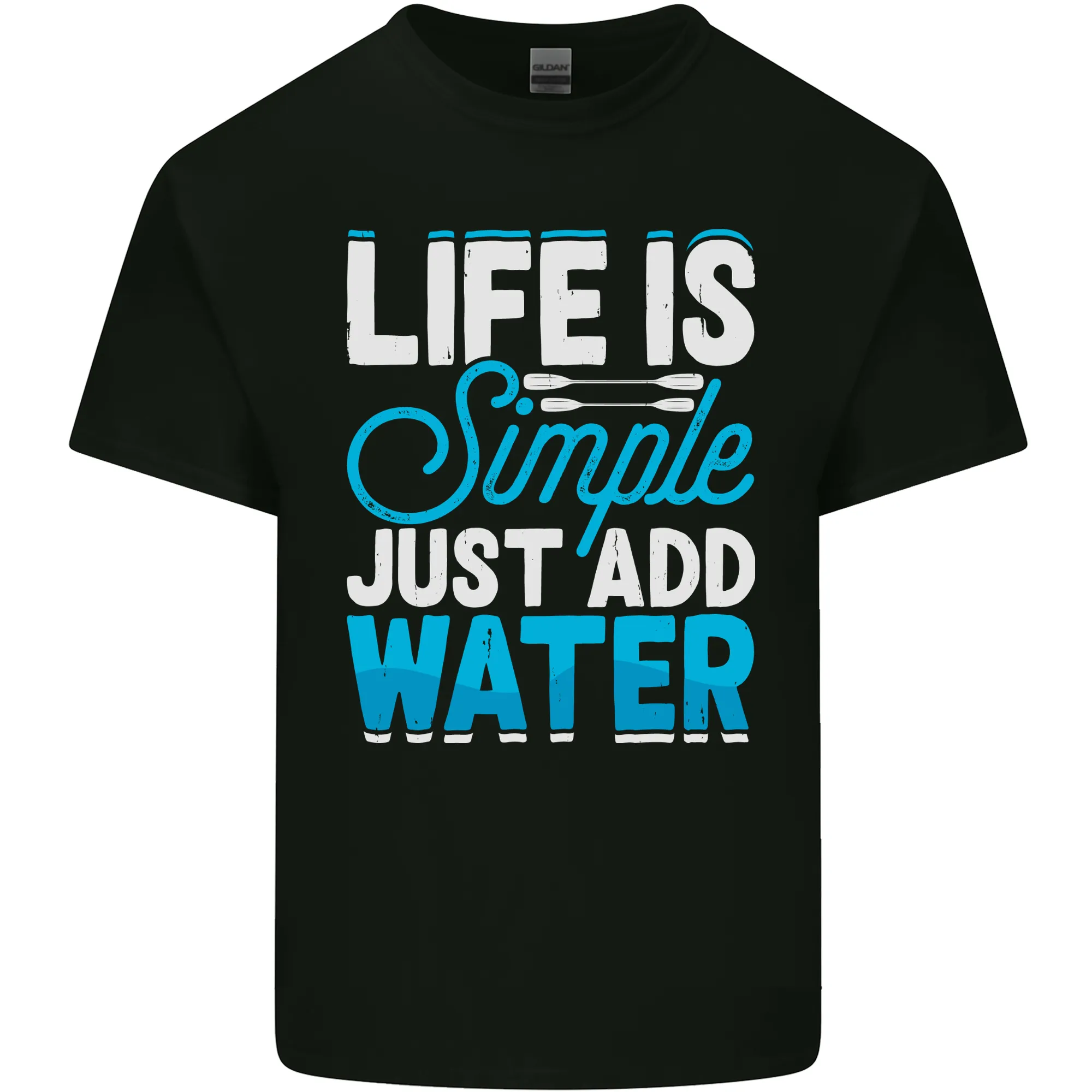 Kayak Sailing Skiing Fishing Surfing Scuba Diving Mens Light Cotton T-Shirt