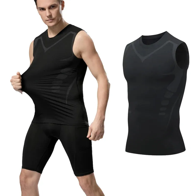 Men Gym Compression Tank Top