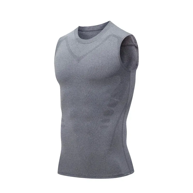 Men Gym Compression Tank Top