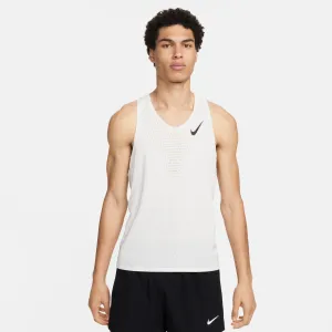 Men's AeroSwift Dri-FIT ADV Running Singlet (121 - Summit White/Black)