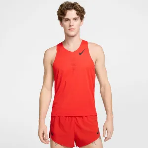Men's AeroSwift Dri-FIT ADV Running Singlet (696 - LT Crimson/Black)