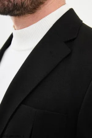 Men's Black Slim Fit Blazer