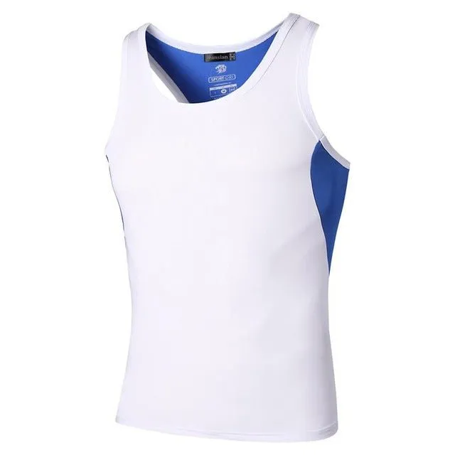 Men's Essentials Plain Quick Dry Sleeveless Workout Top