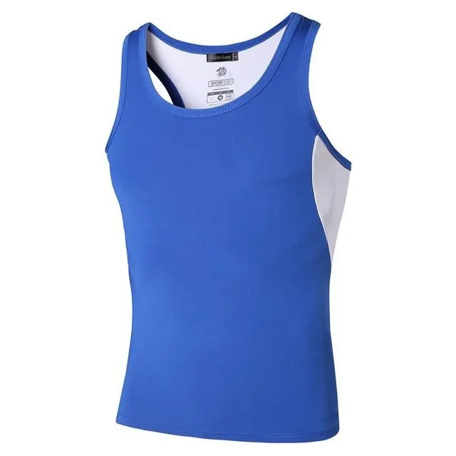 Men's Essentials Plain Quick Dry Sleeveless Workout Top