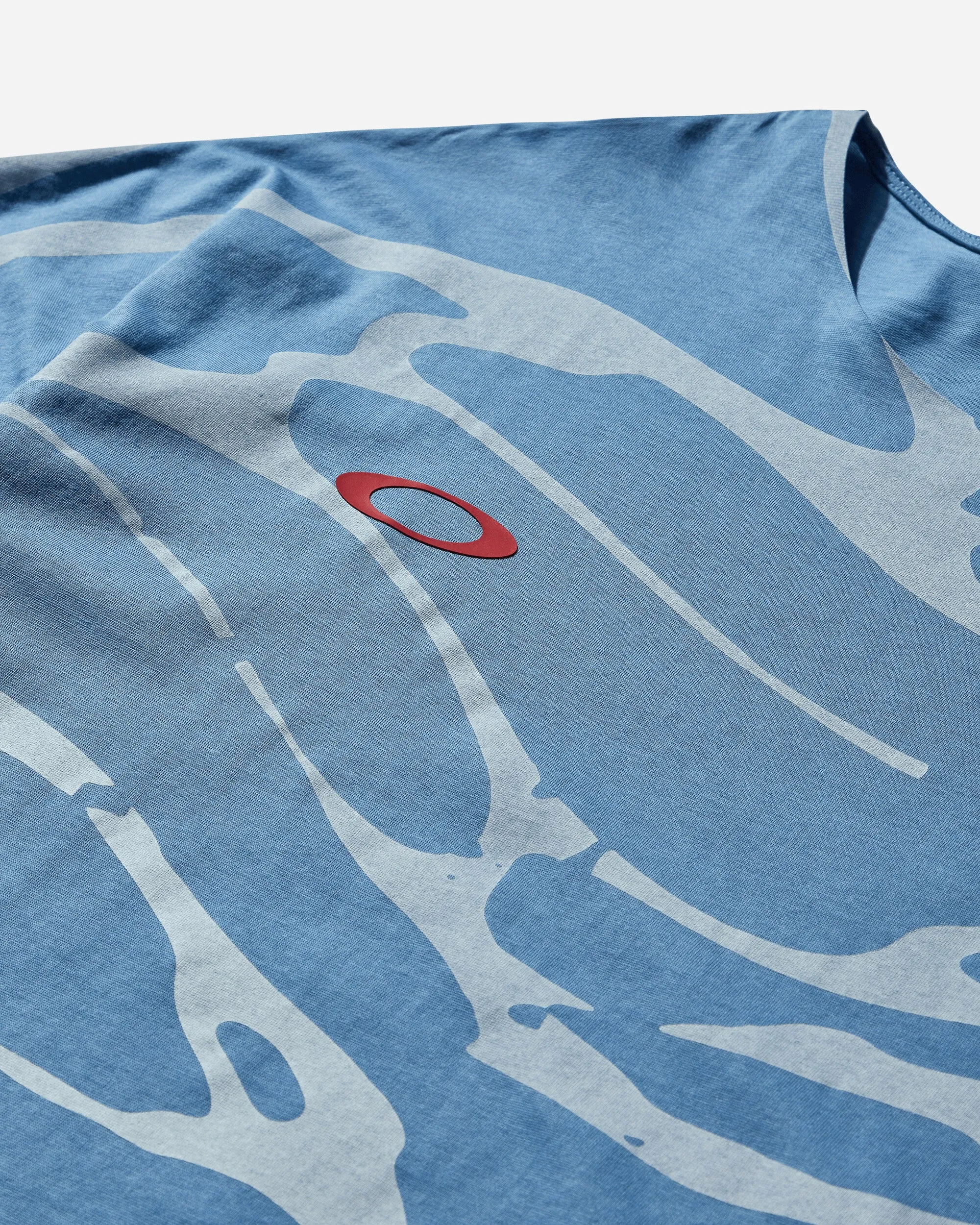 Men's Team USA Surfing Graphic T-Shirt Waves Blue