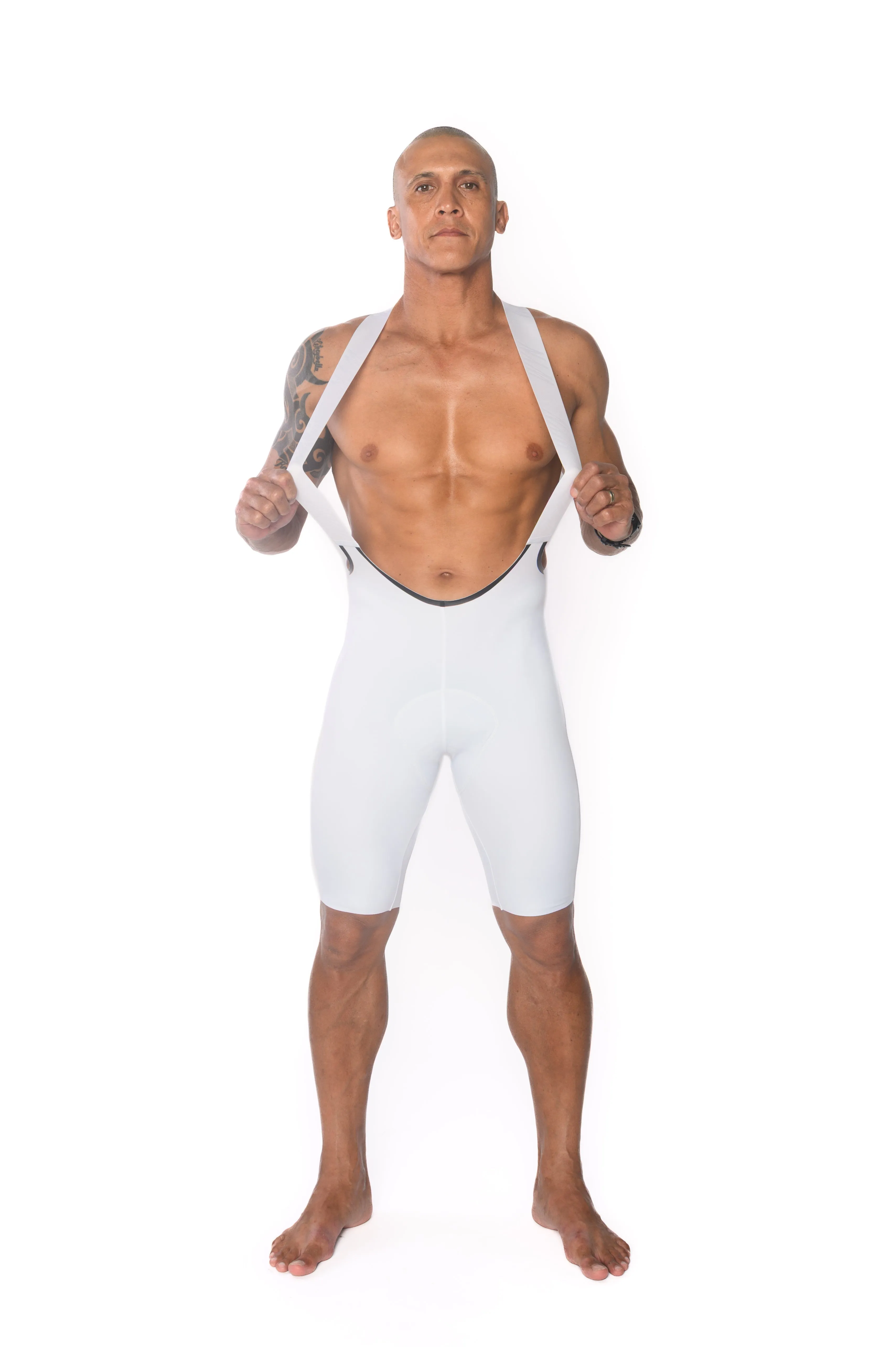 Men's Velocity 3.0 Cycling Bib Shorts - White
