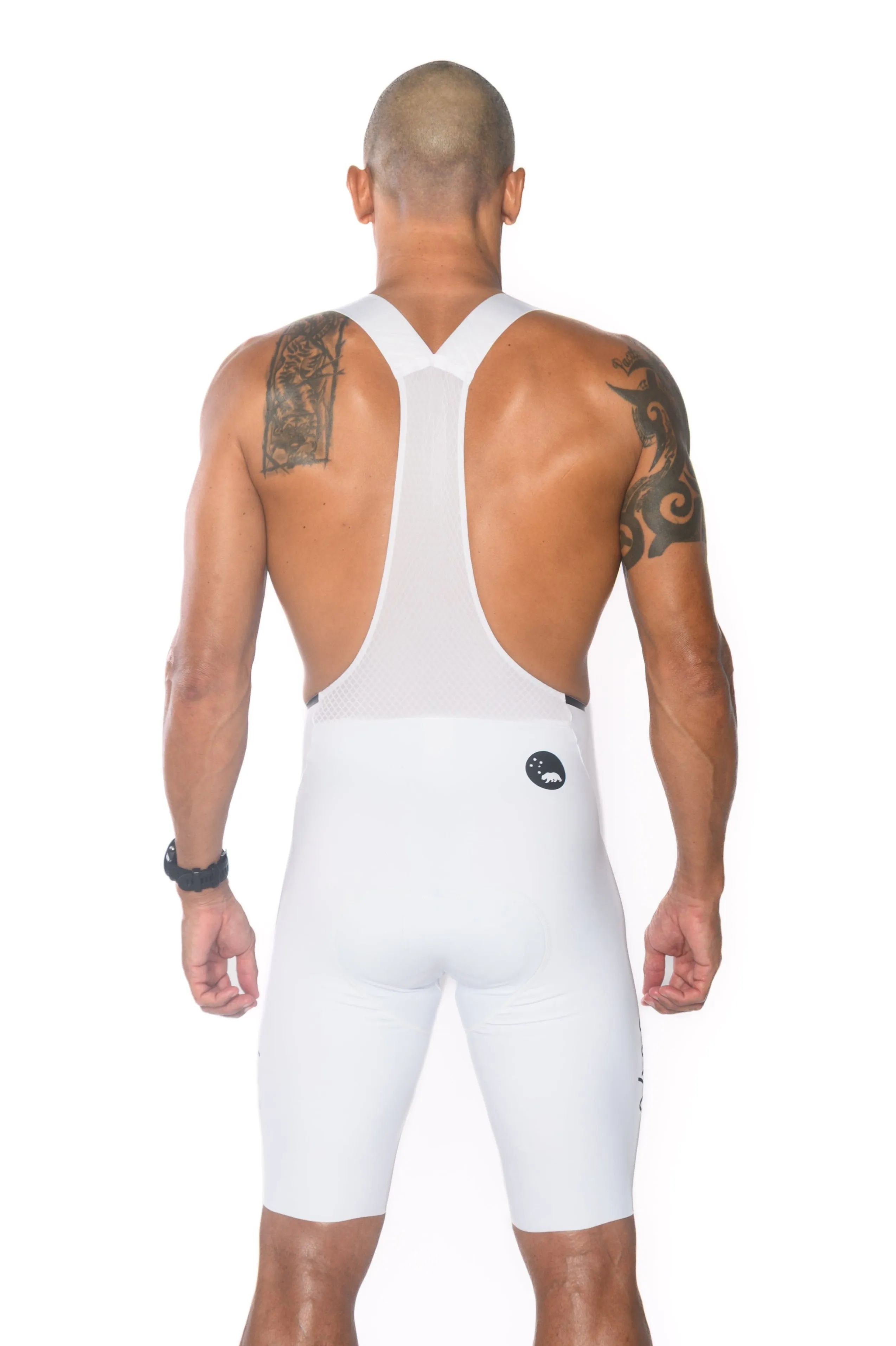 Men's Velocity 3.0 Cycling Bib Shorts - White