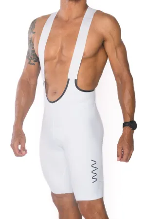 Men's Velocity 3.0 Cycling Bib Shorts - White