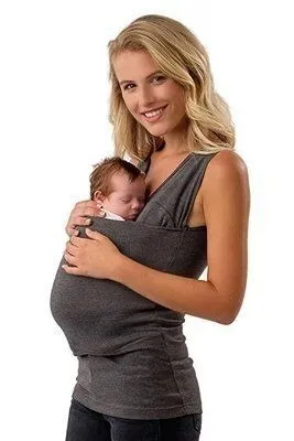 Mummy and Daddy Kangaroo Pouch T-shirts with Various Sleeve Lengths