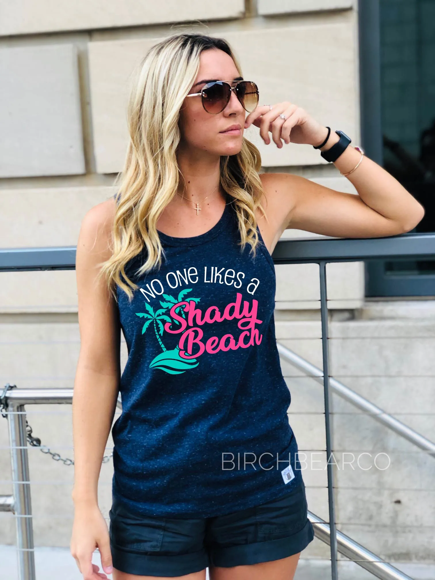 No One Likes A Shady Beach Tank Top | Unisex Tank
