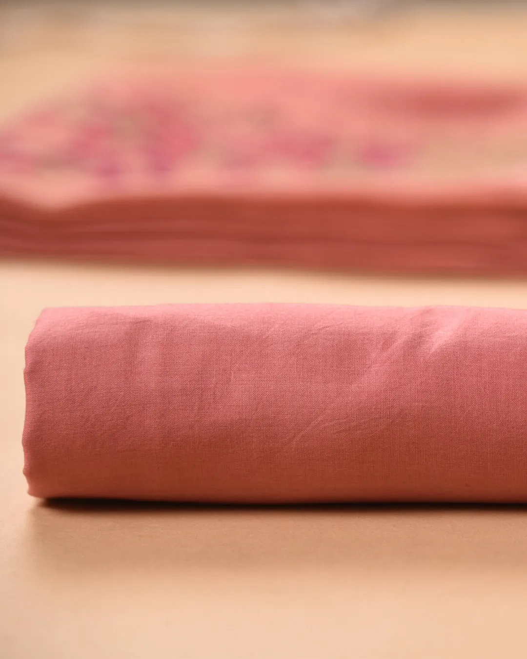 Pink Chanderi Silk Blend Woven Unstitched Suit Fabric Set With Chanderi Silk Dupatta