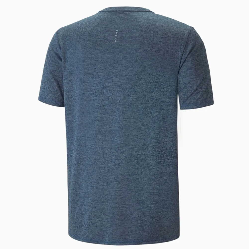 Puma Mens Run Favourite Heather Short Sleeve Tee