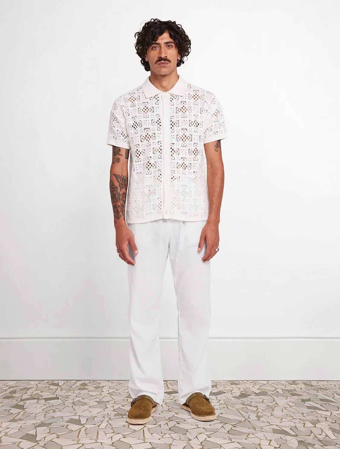 ROCHA COTTON TROUSERS