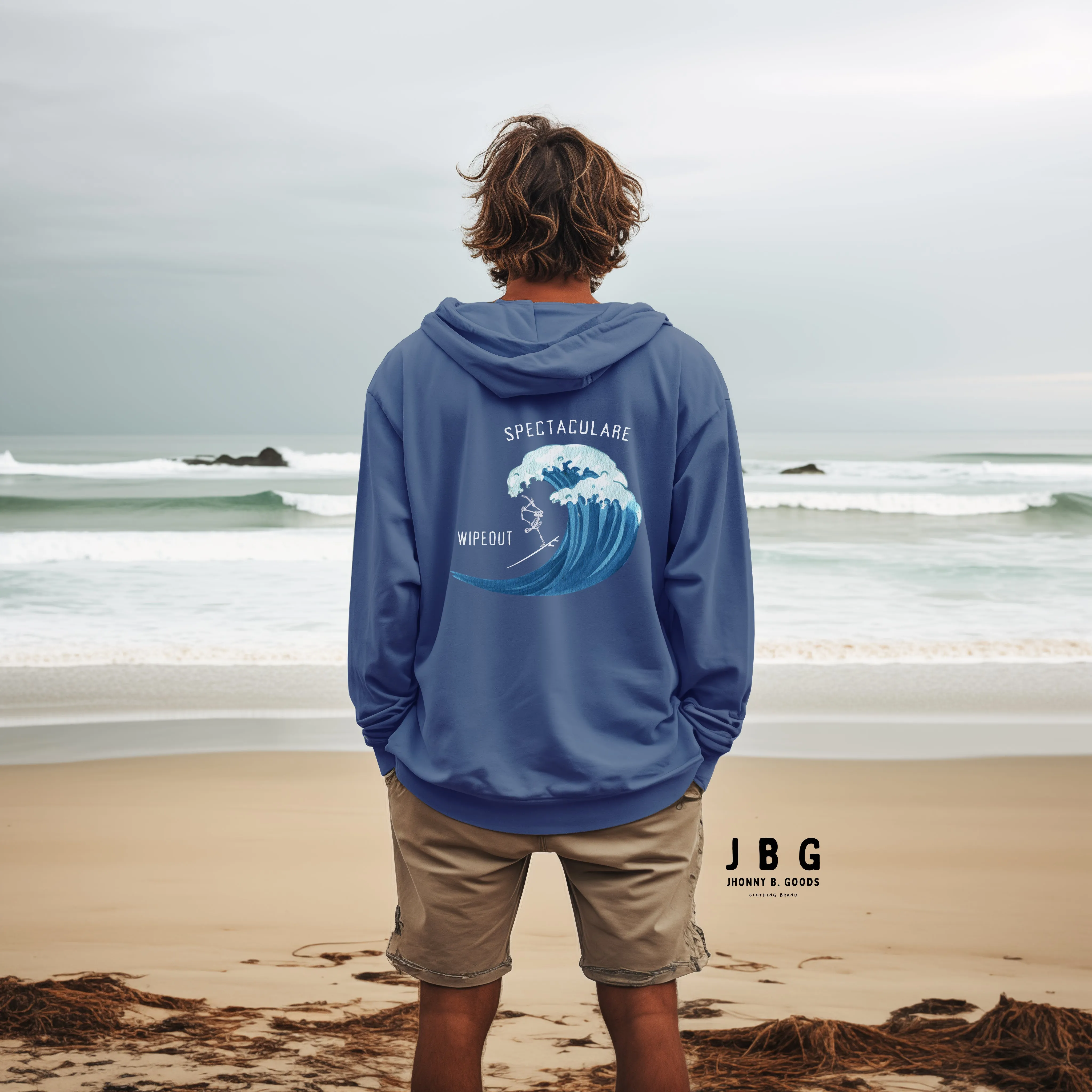Spectacular Wipeout men's Hoodie
