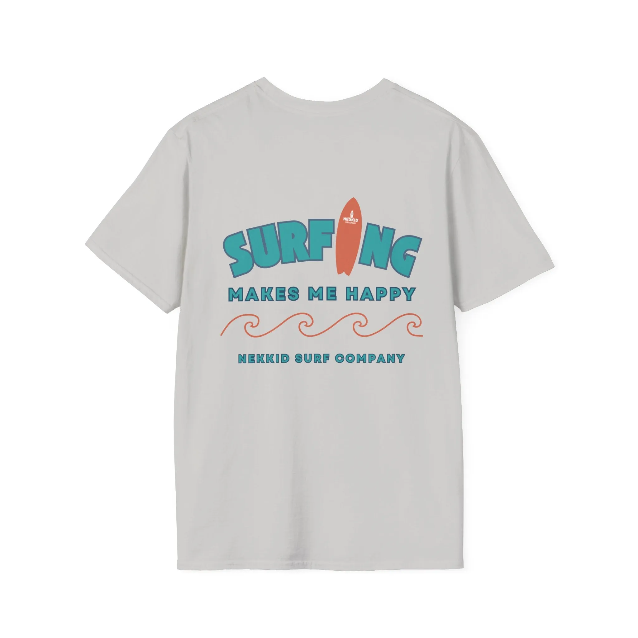 Spring 2025 Surfing Makes Me Happy Softstyle T-Shirt