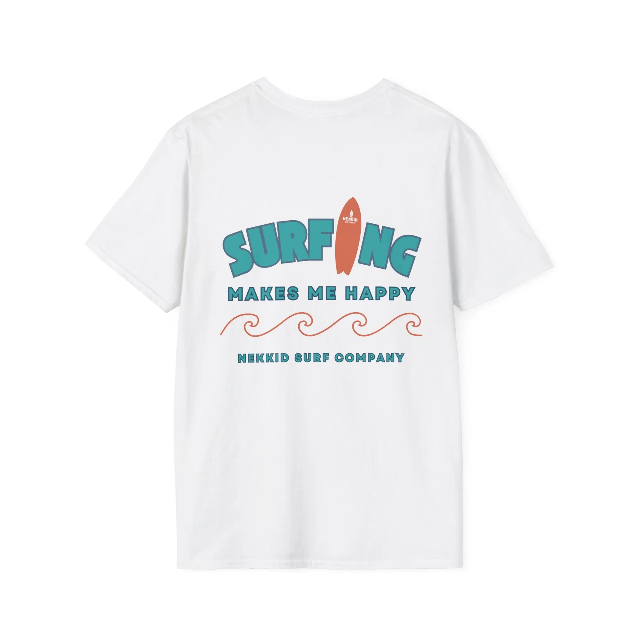 Spring 2025 Surfing Makes Me Happy Softstyle T-Shirt