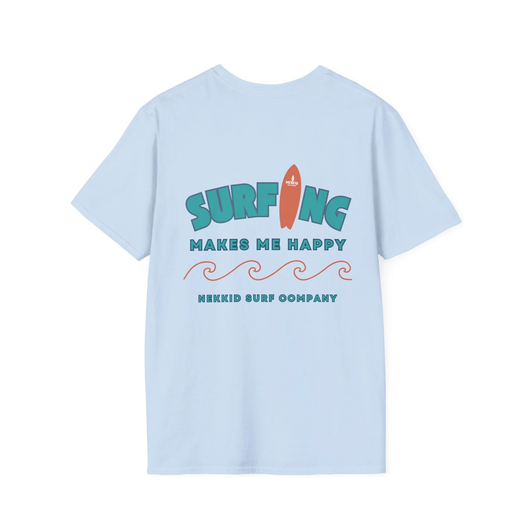 Spring 2025 Surfing Makes Me Happy Softstyle T-Shirt