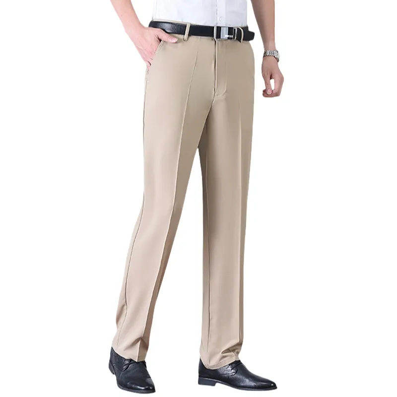 ❄️Summer Specials👖Men's Ice Silk Quick Dry Suit Pants