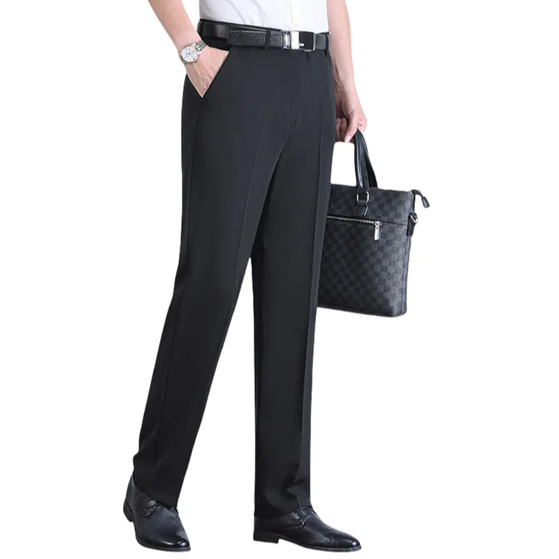 ❄️Summer Specials👖Men's Ice Silk Quick Dry Suit Pants