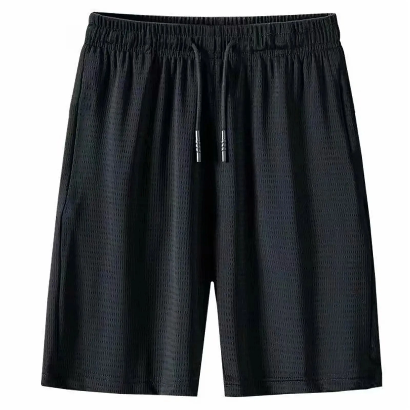 Swim Trunks Men Long Big And Tall Men's Multifunctional 5 Minute Pants Solid Color Beach Sports Fitness Work Out Shorts Men