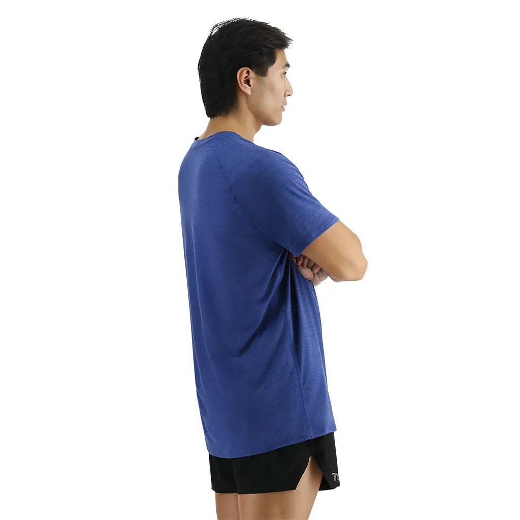 TYR ClimaDry™ Men's Raglan Tech Tee - Solid Heather