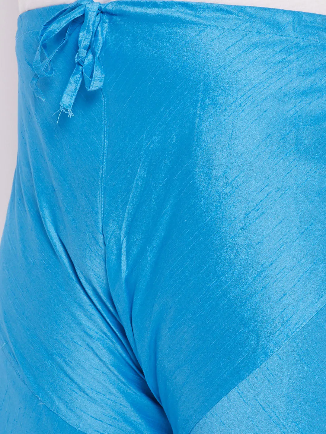 VASTRAMAY Men's Plus Size Aqua Solid Relax-Fit Churidar
