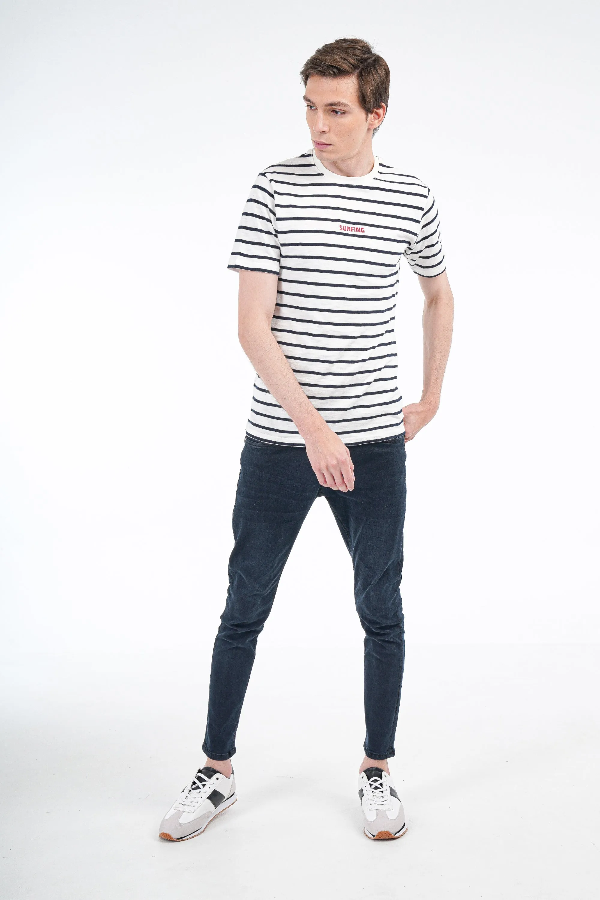 White Surfing T-Shirt