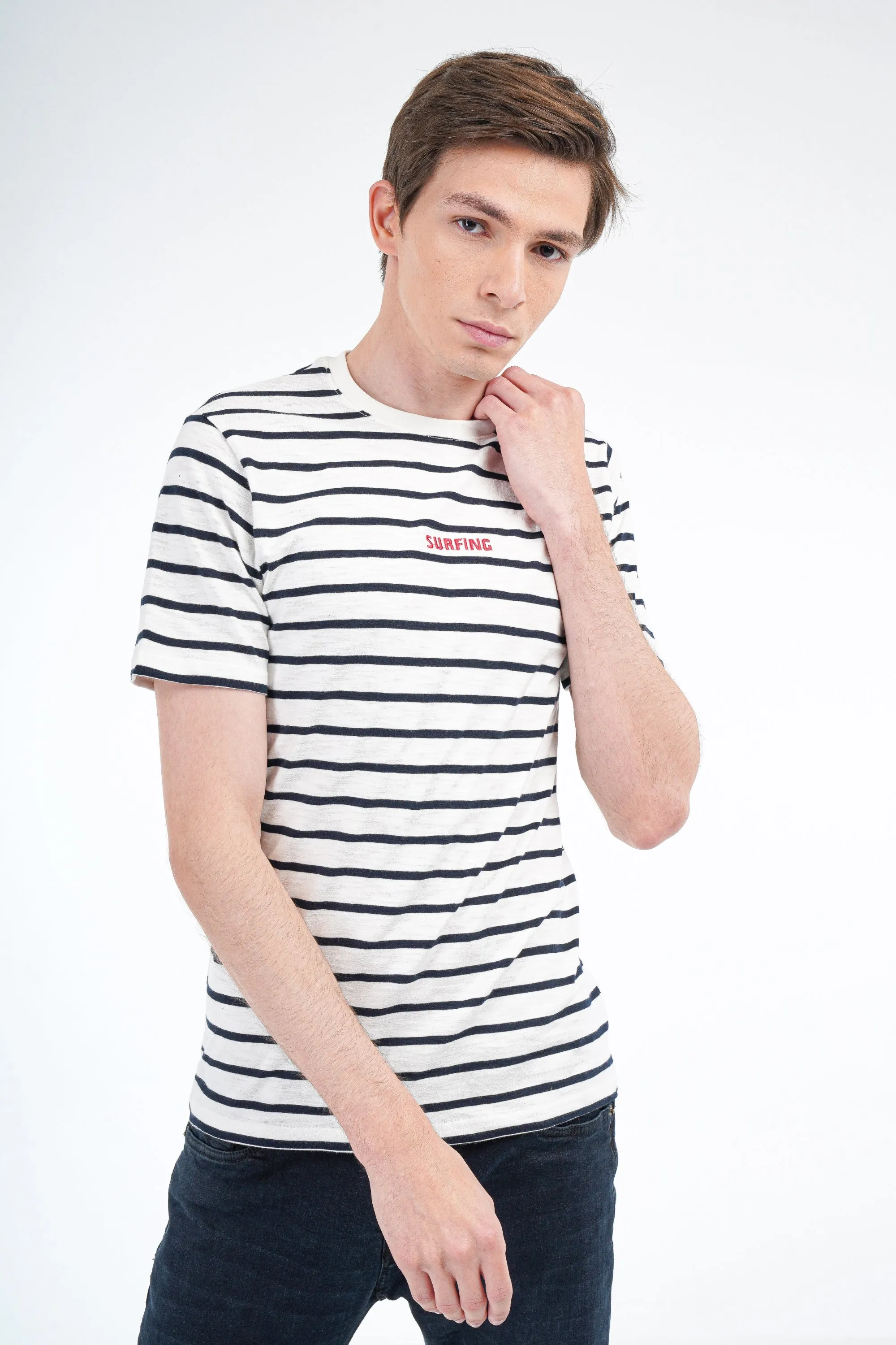 White Surfing T-Shirt