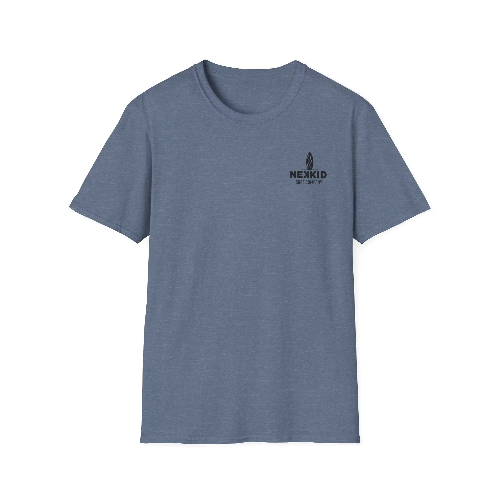 Yellow Happy Face "Surfing Makes Me Happy" T-Shirt